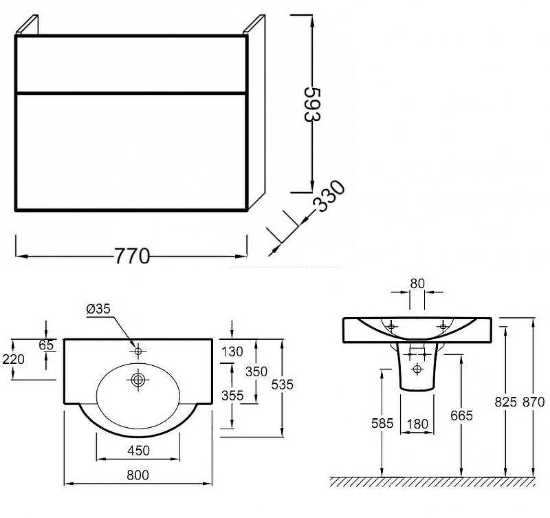 Тумба под раковину Jacob Delafon Presquile 80 EB927-J5 Белый глянец, купить, цена, заказать, магазин, доставка, скидка, промокод, купить, цена, заказать, магазин, доставка, скидка, промокод