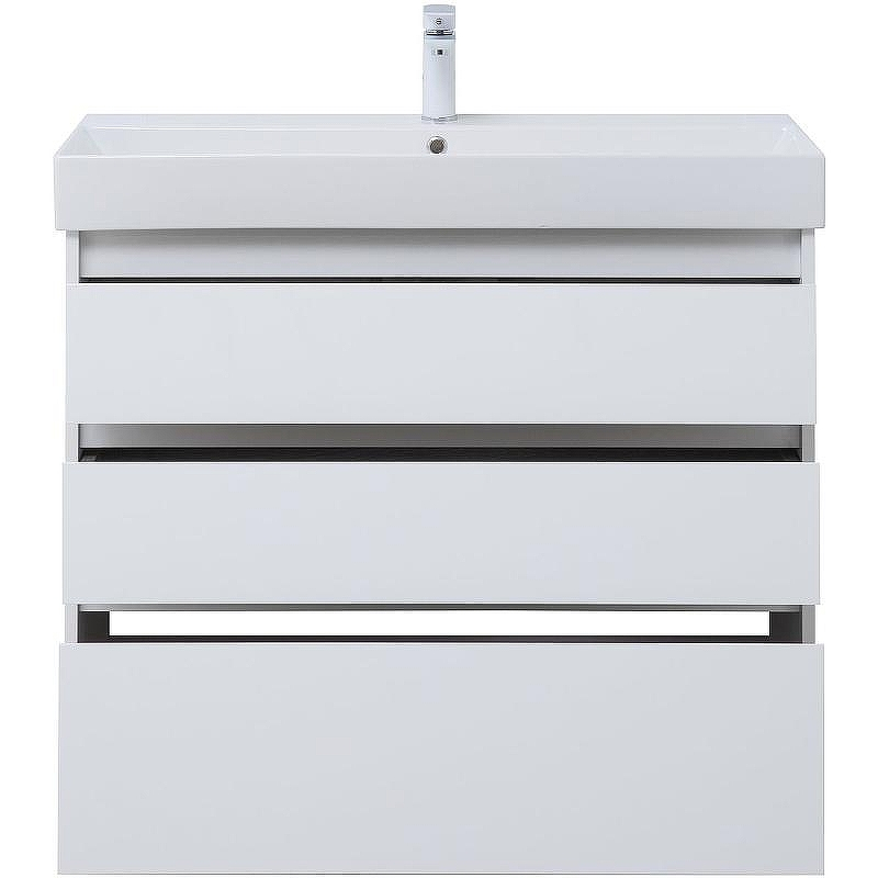 Тумба под раковину Aquanet Nova Lite 100 302478 Белый глянец, купить, цена, заказать, магазин, доставка, скидка, промокод, купить, цена, заказать, магазин, доставка, скидка, промокод