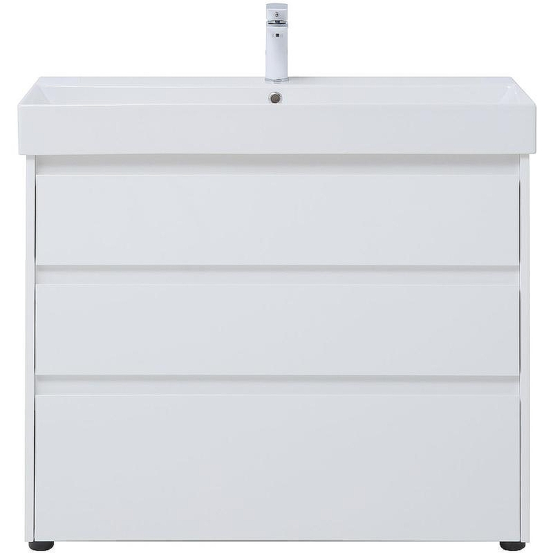 Тумба под раковину Aquanet Nova Lite 100 302478 Белый глянец, купить, цена, заказать, магазин, доставка, скидка, промокод, купить, цена, заказать, магазин, доставка, скидка, промокод