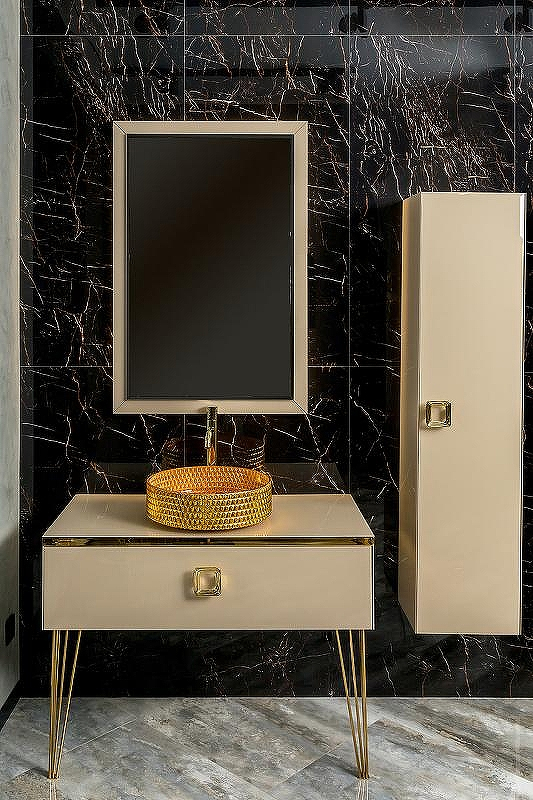 Тумба под раковину Boheme Armadi Art Lucido 100 770-100-CP подвесная Капучино, купить, цена, заказать, магазин, доставка, скидка, промокод, купить, цена, заказать, магазин, доставка, скидка, промокод