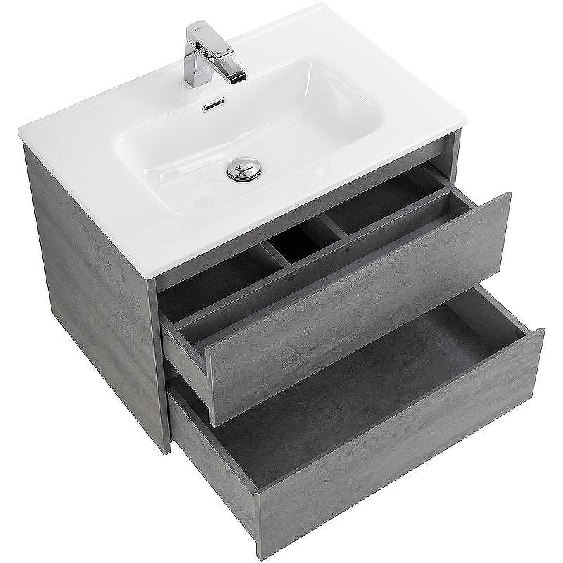 Тумба под раковину BelBagno Kraft 70 KRAFT-700-2C-SO-CG подвесная Cemento Grigio, купить, цена, заказать, магазин, доставка, скидка, промокод, купить, цена, заказать, магазин, доставка, скидка, промокод