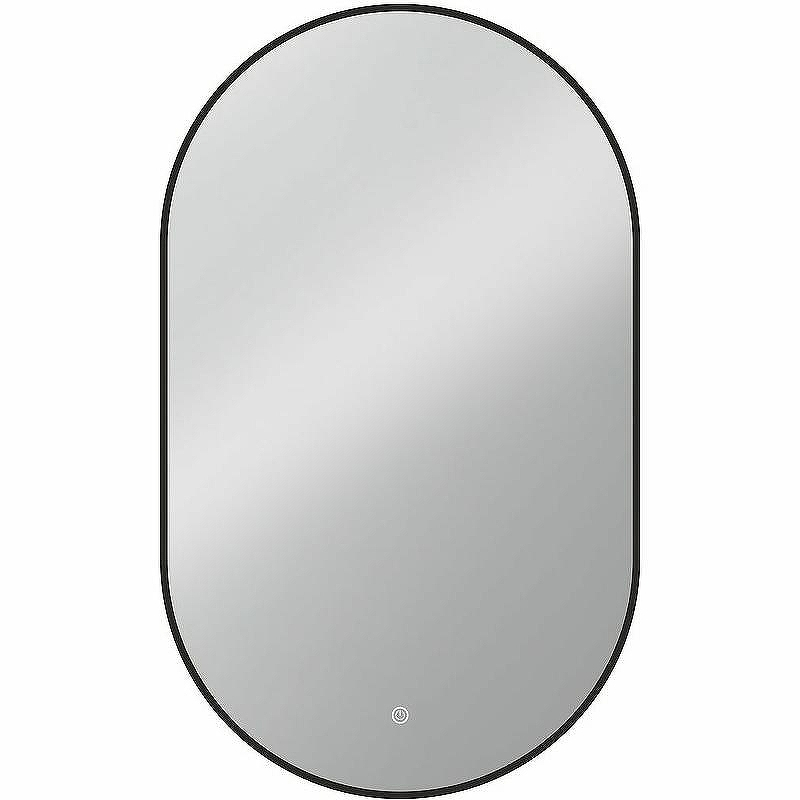 Зеркало Vincea 60 VLM-3AU100B с подсветкой Черное с сенсорным выключателем и диммером, купить, цена, заказать, магазин, доставка, скидка, промокод, купить, цена, заказать, магазин, доставка, скидка, промокод