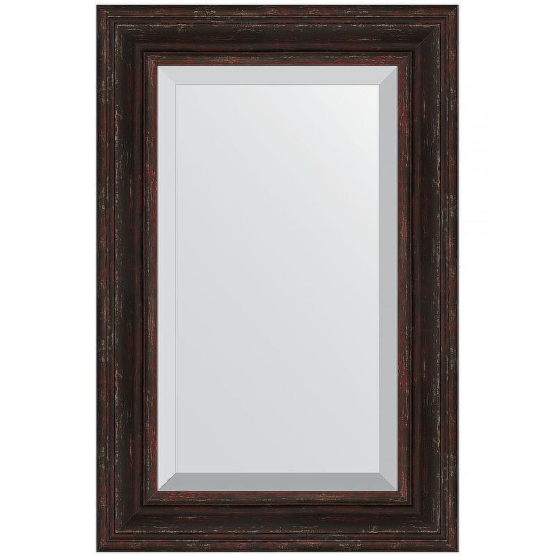 Зеркало Evoform Exclusive 89х59 BY 3421 с фацетом в багетной раме - Темный прованс 99, купить, цена, заказать, магазин, доставка, скидка, промокод, купить, цена, заказать, магазин, доставка, скидка, промокод
