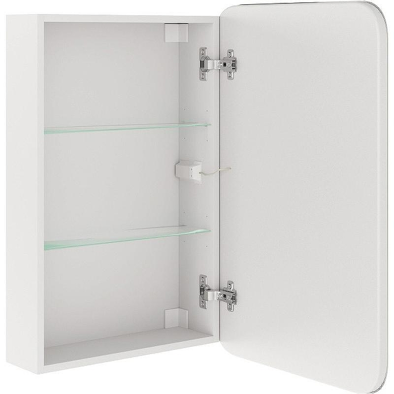 Зеркальный шкаф Corozo Алабама 50/С SD-00001389 с подсветкой Белый, купить, цена, заказать, магазин, доставка, скидка, промокод, купить, цена, заказать, магазин, доставка, скидка, промокод