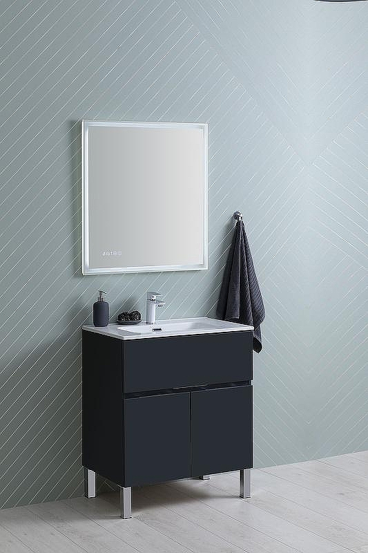 Зеркало Aquanet Оптима 70 288964 с подсветкой с сенсорным выключателем, часами и подогревом, купить, цена, заказать, магазин, доставка, скидка, промокод, купить, цена, заказать, магазин, доставка, скидка, промокод