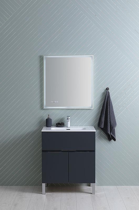 Зеркало Aquanet Оптима 70 288964 с подсветкой с сенсорным выключателем, часами и подогревом, купить, цена, заказать, магазин, доставка, скидка, промокод, купить, цена, заказать, магазин, доставка, скидка, промокод