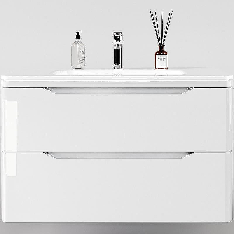 Тумба под раковину Style Line Марелла 90 Люкс Plus СС-00002414 подвесная Белый глянец антискрейтч, купить, цена, заказать, магазин, доставка, скидка, промокод, купить, цена, заказать, магазин, доставка, скидка, промокод