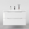Тумба под раковину Style Line Марелла 90 Люкс Plus СС-00002414 подвесная Белый глянец антискрейтч, купить, цена, заказать, магазин, доставка, скидка, промокод, купить, цена, заказать, магазин, доставка, скидка, промокод