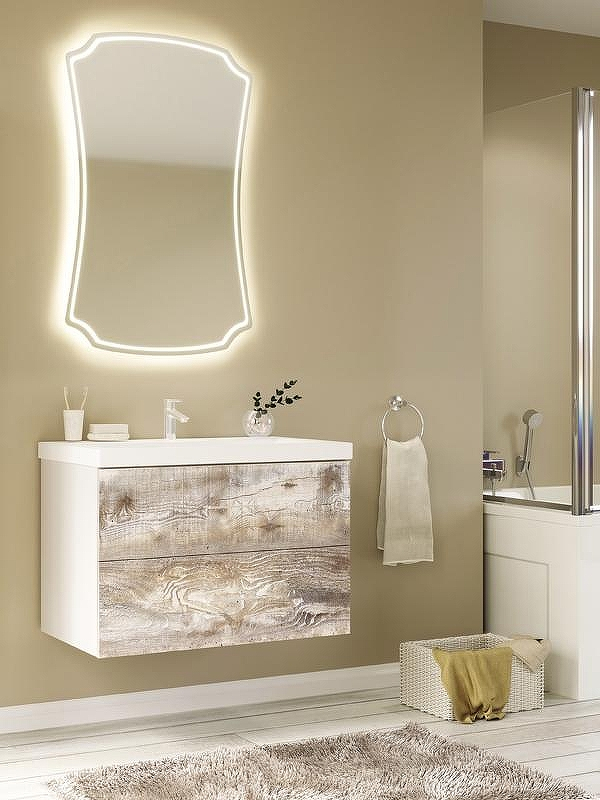 Зеркало Marka One Mix Neoclassic 2 65 С подсветкой, купить, цена, заказать, магазин, доставка, скидка, промокод, купить, цена, заказать, магазин, доставка, скидка, промокод