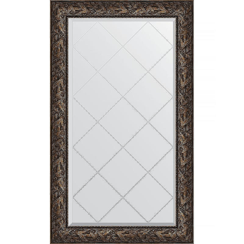 Зеркало Evoform Exclusive-G 133х79 BY 4244 с гравировкой в багетной раме - Византия бронза 99, купить, цена, заказать, магазин, доставка, скидка, промокод, купить, цена, заказать, магазин, доставка, скидка, промокод
