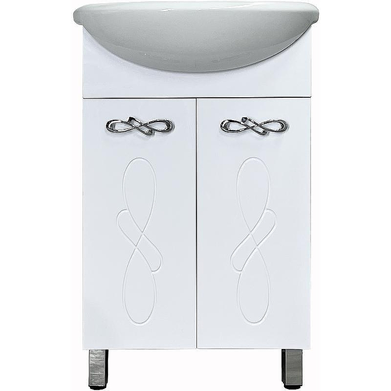 Тумба под раковину Style Line Венеция 55 ЛС-00002336 Белая, купить, цена, заказать, магазин, доставка, скидка, промокод, купить, цена, заказать, магазин, доставка, скидка, промокод