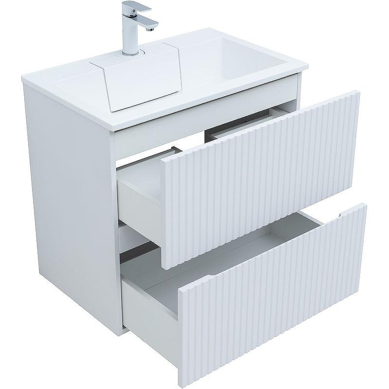 Тумба под раковину Aquanet Джейн 70 313285 подвесная Белая матовая, купить, цена, заказать, магазин, доставка, скидка, промокод, купить, цена, заказать, магазин, доставка, скидка, промокод