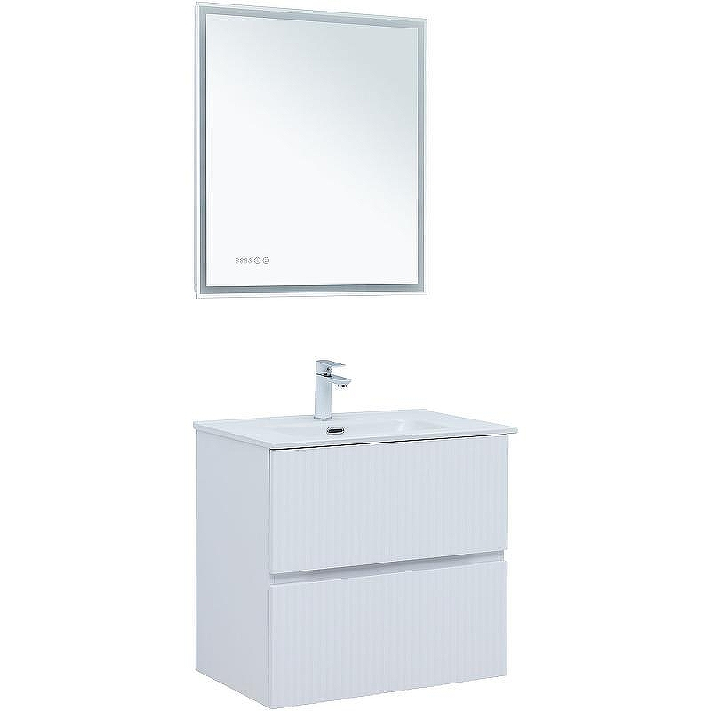 Тумба под раковину Aquanet Джейн 70 313285 подвесная Белая матовая, купить, цена, заказать, магазин, доставка, скидка, промокод, купить, цена, заказать, магазин, доставка, скидка, промокод