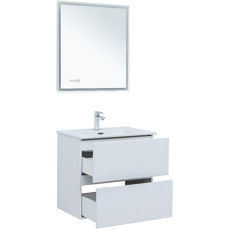 Тумба под раковину Aquanet Джейн 70 313285 подвесная Белая матовая, купить, цена, заказать, магазин, доставка, скидка, промокод, купить, цена, заказать, магазин, доставка, скидка, промокод