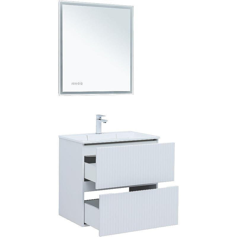 Тумба под раковину Aquanet Джейн 70 313285 подвесная Белая матовая, купить, цена, заказать, магазин, доставка, скидка, промокод, купить, цена, заказать, магазин, доставка, скидка, промокод