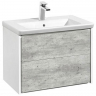 Тумба под раковину Roca Ronda 70 ZRU9303003 подвесная Бетон Белый матовый, купить, цена, заказать, магазин, доставка, скидка, промокод, купить, цена, заказать, магазин, доставка, скидка, промокод