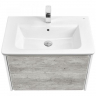 Тумба под раковину Roca Ronda 70 ZRU9303003 подвесная Бетон Белый матовый, купить, цена, заказать, магазин, доставка, скидка, промокод, купить, цена, заказать, магазин, доставка, скидка, промокод