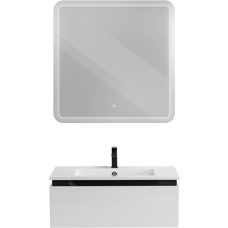 Тумба под раковину Cezares Slider 80 SLIDER-800-1C-SO-BO подвесная Bianco Opaco, купить, цена, заказать, магазин, доставка, скидка, промокод, купить, цена, заказать, магазин, доставка, скидка, промокод