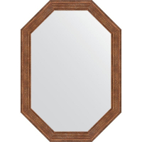 Зеркало Evoform Octagon 49x69 BY 7013 в багетной раме - Сухой тростник 51, купить, цена, заказать, магазин, доставка, скидка, промокод, купить, цена, заказать, магазин, доставка, скидка, промокод