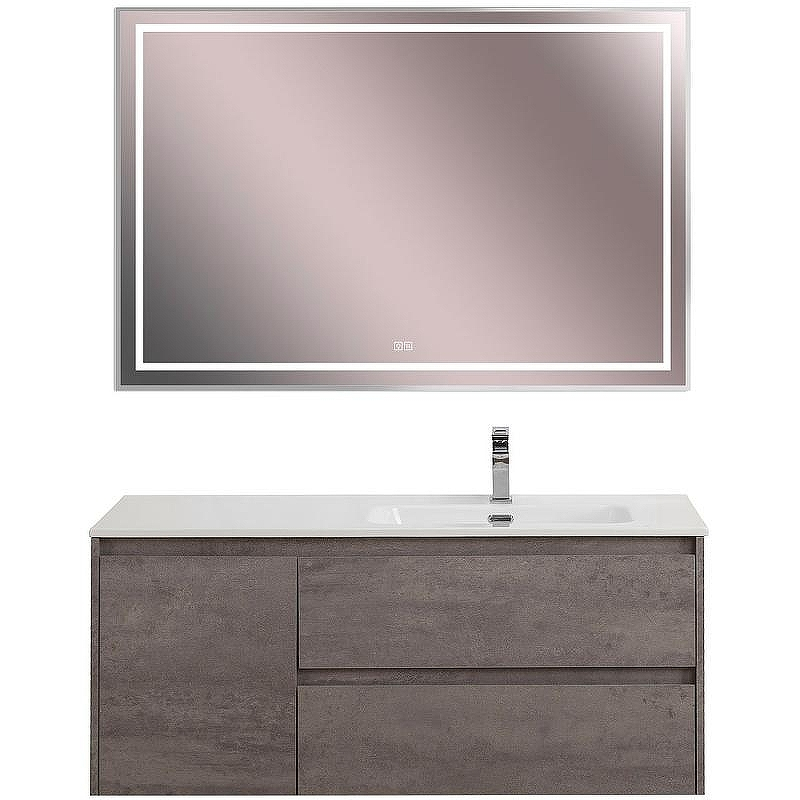 Тумба под раковину BelBagno Kraft 120 R KRAFT-1200-2C-1A-SO-CG-R подвесная Cemento Grigio, купить, цена, заказать, магазин, доставка, скидка, промокод, купить, цена, заказать, магазин, доставка, скидка, промокод
