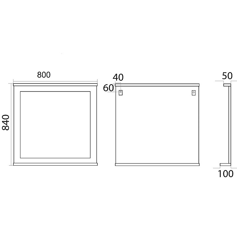 Зеркало Misty Марта 80 П-Мрт02080-011 Белое, купить, цена, заказать, магазин, доставка, скидка, промокод, купить, цена, заказать, магазин, доставка, скидка, промокод
