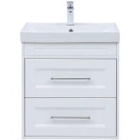 Тумба с раковиной Aquanet Бостон New 70 345369 подвесная Белый сатин, купить, цена, заказать, магазин, доставка, скидка, промокод, купить, цена, заказать, магазин, доставка, скидка, промокод