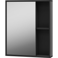 Зеркальный шкаф Misty Ненси 60 П-Нен-04060-50 Антрацит, купить, цена, заказать, магазин, доставка, скидка, промокод, купить, цена, заказать, магазин, доставка, скидка, промокод