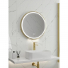 Зеркало Maretti Elena 60 EA1460R21EL с подсветкой цвет Золото с сенсорным выключателем с подогревом и диммером, купить, цена, заказать, магазин, доставка, скидка, промокод, купить, цена, заказать, магазин, доставка, скидка, промокод