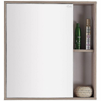 Зеркальный шкаф Onika Дельта 70.00 207020 Ясень шимо светлый, купить, цена, заказать, магазин, доставка, скидка, промокод, купить, цена, заказать, магазин, доставка, скидка, промокод