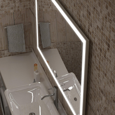 Зеркало Mixline Ливия 120 543848 с подсветкой с сенсорным выключателем