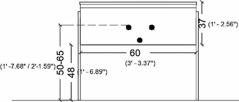 Тумба под раковину Boheme Armadi Art Vallessi 60 837-060-D подвесная Dark Oak, купить, цена, заказать, магазин, доставка, скидка, промокод, купить, цена, заказать, магазин, доставка, скидка, промокод