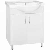 Тумба под раковину Style Line Эко Стандарт 23 Эрика 70 Белый глянец, купить, цена, заказать, магазин, доставка, скидка, промокод, купить, цена, заказать, магазин, доставка, скидка, промокод