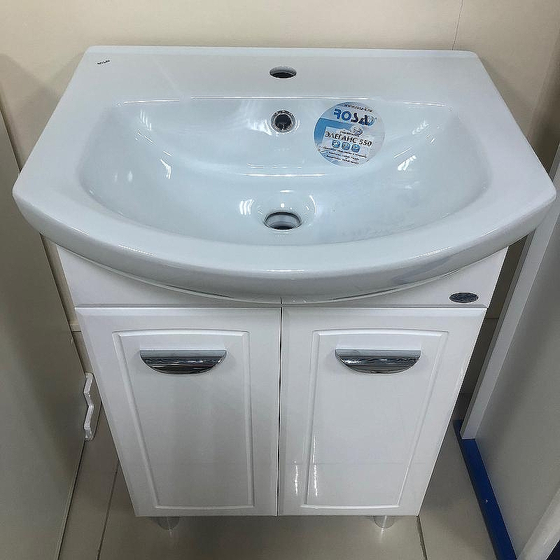 Тумба под раковину Bellezza Классик 55 4631908660018 Белая, купить, цена, заказать, магазин, доставка, скидка, промокод, купить, цена, заказать, магазин, доставка, скидка, промокод