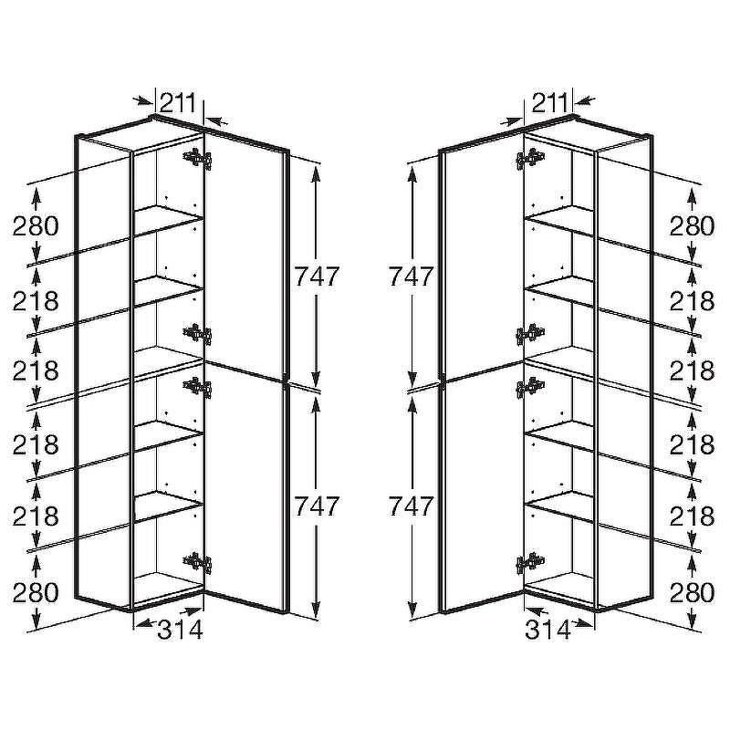 Шкаф пенал Roca Oleta 35 A857650501 подвесной Белый матовый, купить, цена, заказать, магазин, доставка, скидка, промокод, купить, цена, заказать, магазин, доставка, скидка, промокод