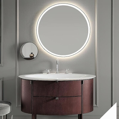 Зеркало Burgbad Lin20 75 SIJN075 с подсветкой с подогревом с сенсорным выключателем