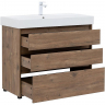 Тумба под раковину Aquanet Nova Lite 100 302480 Дуб рустикальный, купить, цена, заказать, магазин, доставка, скидка, промокод, купить, цена, заказать, магазин, доставка, скидка, промокод