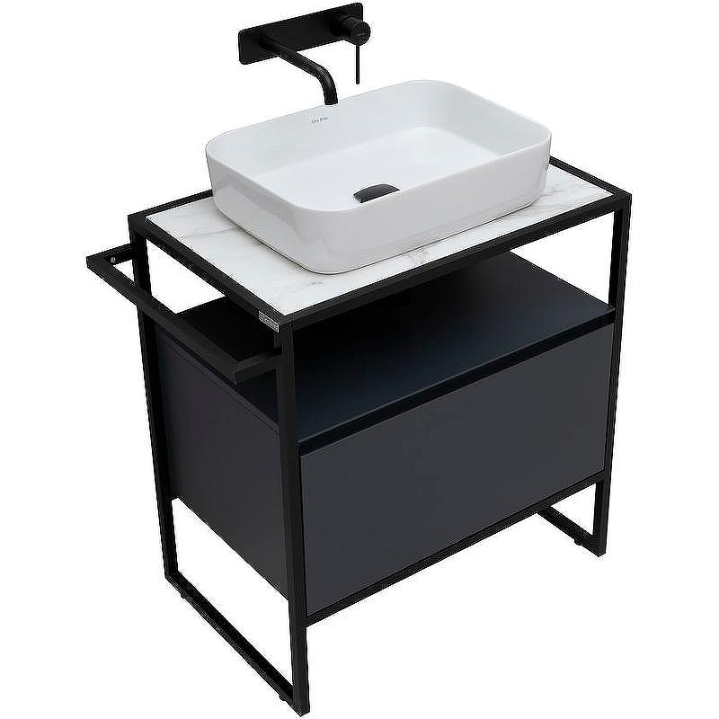 Тумба под раковину Allen Brau Priority 70 1.31001.AM Антрацит матовый, купить, цена, заказать, магазин, доставка, скидка, промокод, купить, цена, заказать, магазин, доставка, скидка, промокод