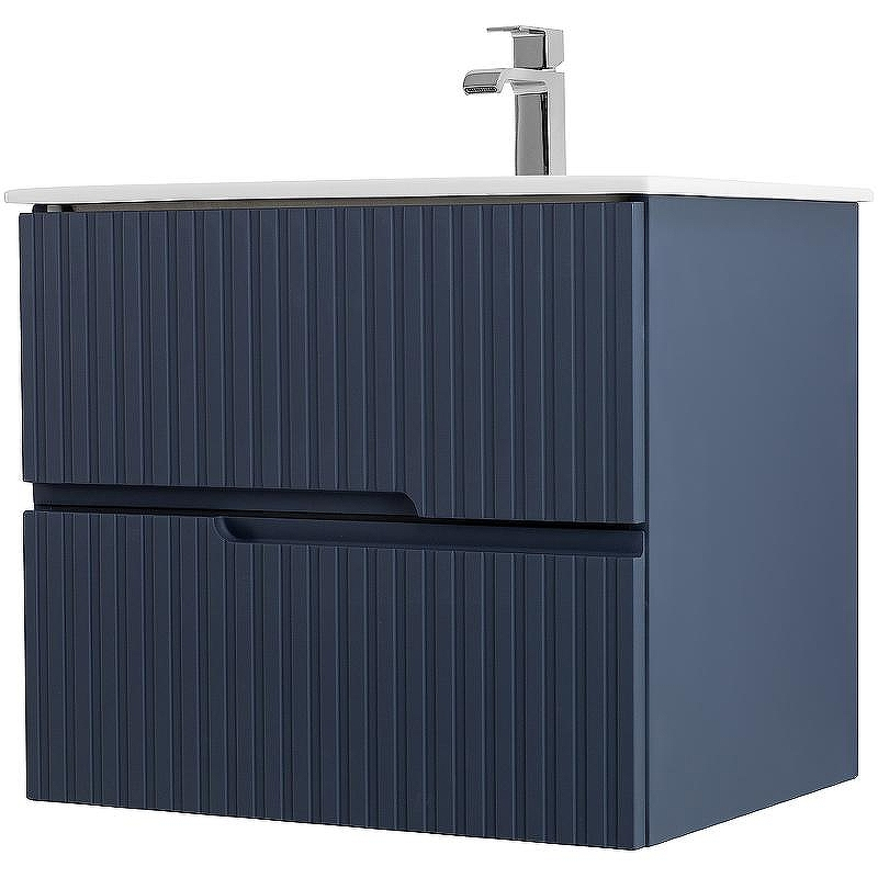 Тумба под раковину Cezares Duet 60 DUET-600-2C-SO-GR-P подвесная Grafito, купить, цена, заказать, магазин, доставка, скидка, промокод, купить, цена, заказать, магазин, доставка, скидка, промокод