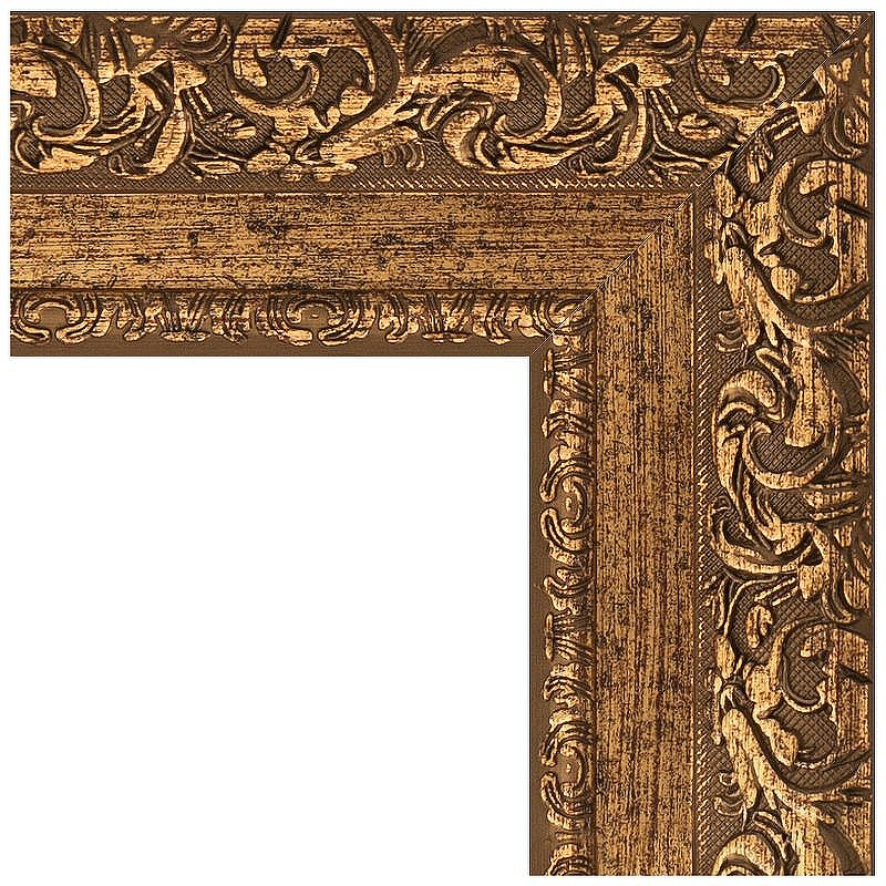 Зеркало Evoform Exclusive 95х65 BY 1280 с фацетом в багетной раме - Виньетка бронзовая 85, купить, цена, заказать, магазин, доставка, скидка, промокод, купить, цена, заказать, магазин, доставка, скидка, промокод