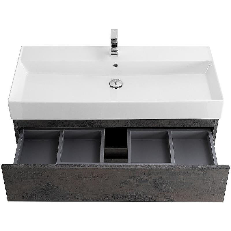 Тумба под раковину Cezares Molveno 46 100 MOLVENO 46-100-2C-SO-OSS подвесная Ossido, купить, цена, заказать, магазин, доставка, скидка, промокод, купить, цена, заказать, магазин, доставка, скидка, промокод