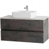 Тумба под раковину Cezares Molveno 46 100 MOLVENO 46-100-2C-SO-OSS подвесная Ossido, купить, цена, заказать, магазин, доставка, скидка, промокод, купить, цена, заказать, магазин, доставка, скидка, промокод