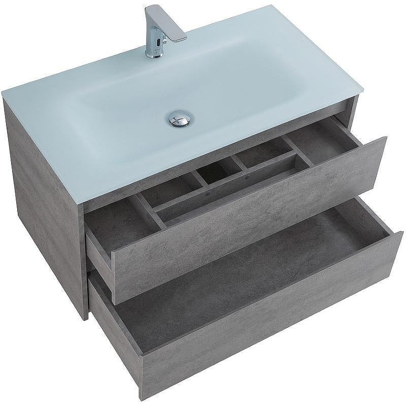 Тумба под раковину BelBagno Kraft 80 KRAFT-800-2C-SO-CG подвесная Cemento Grigio, купить, цена, заказать, магазин, доставка, скидка, промокод, купить, цена, заказать, магазин, доставка, скидка, промокод