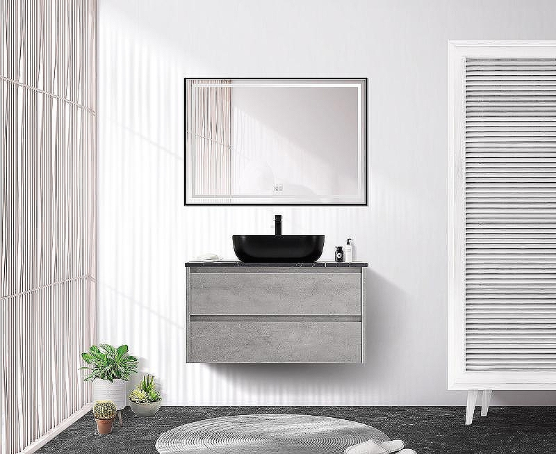 Тумба под раковину BelBagno Kraft 80 KRAFT-800-2C-SO-CG подвесная Cemento Grigio, купить, цена, заказать, магазин, доставка, скидка, промокод, купить, цена, заказать, магазин, доставка, скидка, промокод