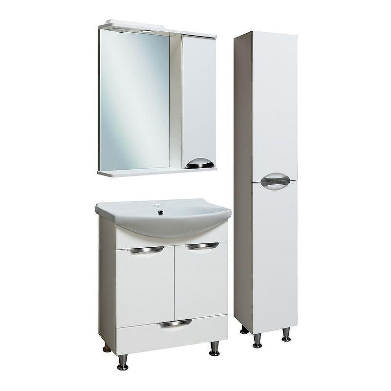 Тумба под раковину Runo Барселона 65 00000001035 Белая, купить, цена, заказать, магазин, доставка, скидка, промокод, купить, цена, заказать, магазин, доставка, скидка, промокод