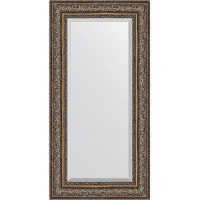 Зеркало Evoform Exclusive 120х60 BY 3505 с фацетом в багетной раме - Виньетка состаренная бронза 109, купить, цена, заказать, магазин, доставка, скидка, промокод, купить, цена, заказать, магазин, доставка, скидка, промокод