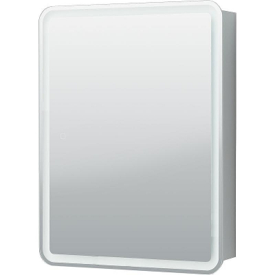 Зеркальный шкаф Aquanet Оптима 60 311860 с подсветкой Белый