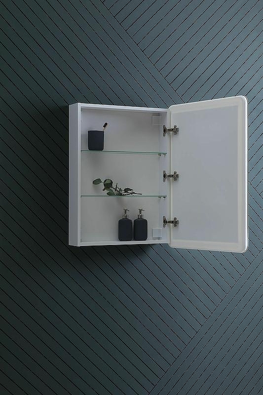 Зеркальный шкаф Aquanet Оптима 60 311860 с подсветкой Белый, купить, цена, заказать, магазин, доставка, скидка, промокод, купить, цена, заказать, магазин, доставка, скидка, промокод