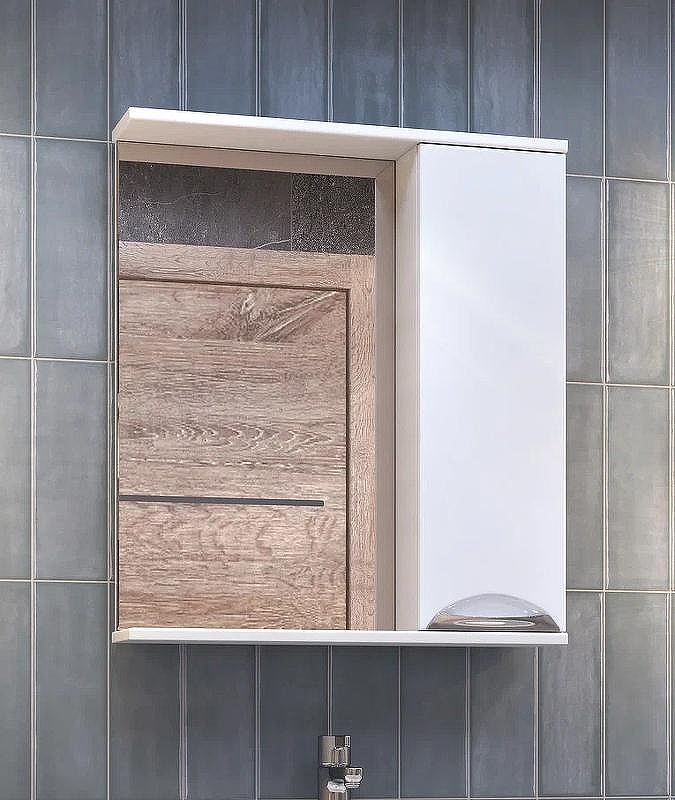 Зеркало со шкафом Vigo Callao 60 R z.CAL.60.R Белое, купить, цена, заказать, магазин, доставка, скидка, промокод, купить, цена, заказать, магазин, доставка, скидка, промокод