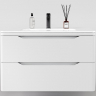 Тумба под раковину Style Line Марелла 90 Люкс Plus СС-00002413 подвесная Белый матовый антискрейтч, купить, цена, заказать, магазин, доставка, скидка, промокод, купить, цена, заказать, магазин, доставка, скидка, промокод