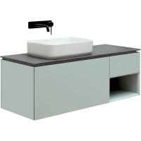 Тумба под раковину Allen Brau Infinity 120 L 1.21006.PWM подвесная Папирус матовый, купить, цена, заказать, магазин, доставка, скидка, промокод, купить, цена, заказать, магазин, доставка, скидка, промокод